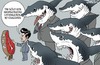 Cartoon: Carne fresca (small) by JAMEScartoons tagged reforma,energetica,pemex,corrupcion,privatizacion,epn,petroleo,inversionista