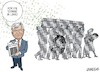 Cartoon: en el momento ideal (small) by JAMEScartoons tagged covid,muerte,politico,virus