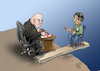 Cartoon: das Interview (small) by Back tagged presse,journalist