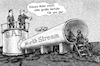 Cartoon: Gefährliches Rohr (small) by Back tagged gas,gaz,scholz,nordstream,gaspipeline