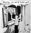 Cartoon: Letzte Nachrichten (small) by Back tagged cartoon,tv,nachrichten,media,probleme,krise,crisis,news,broadcasting