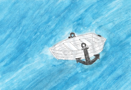 Cartoon: No title (medium) by chakhirov tagged boat