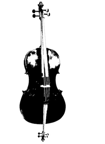 Cartoon: no title (medium) by chakhirov tagged cello