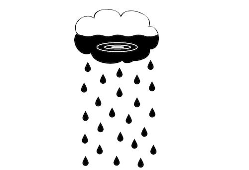 Cartoon: no title (medium) by chakhirov tagged rain