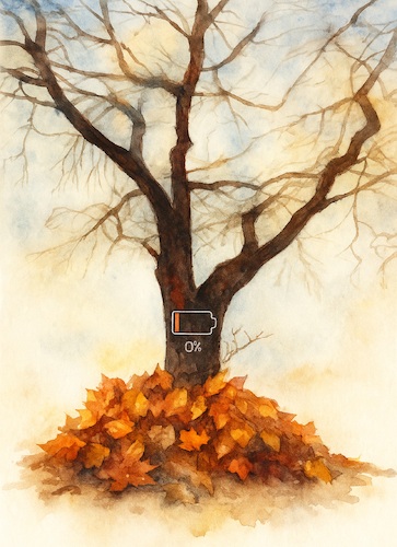 Cartoon: no title (medium) by chakhirov tagged tree,autumn