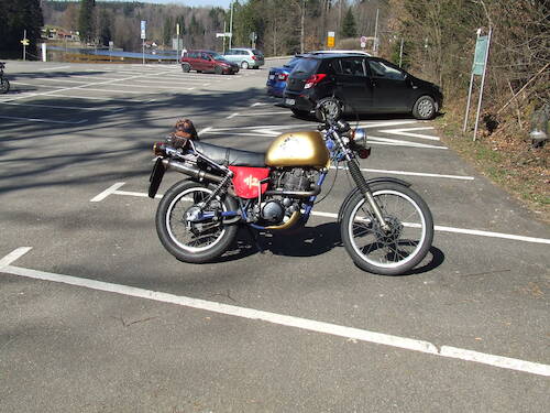 Cartoon: XT 500 (medium) by skätschup tagged steamhammer