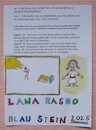 Cartoon: RASHO  LANA BLAUSTEIN (small) by skätschup tagged autounfall,tot,mädchen,hoffnung,auf,ein,wiedersehen