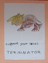 Cartoon: TERMINATOR   SPRINGFIELD (small) by skätschup tagged where,is,the,terminator,when,you,need,one