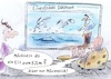 Cartoon: Die Trauer ist groß (small) by TomPauLeser tagged wal,buckelwal,timmy,livestream,möven,dänemark,ostsee,nordsee,hope,rettung,rettungsaktion,eis,natur