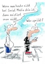 Cartoon: Ohne (small) by TomPauLeser tagged ohne,social,media,soziale,medien,existieren