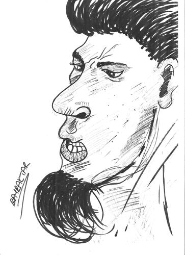 Cartoon: PISKOPAT (medium) by Seydi Ahmet BAYRAKTAR tagged piskopat