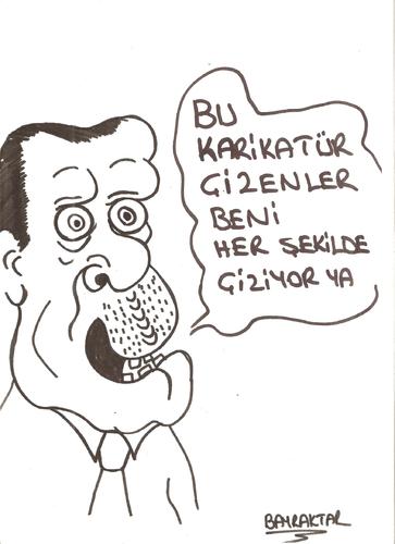 Cartoon: RECEP (medium) by Seydi Ahmet BAYRAKTAR tagged recep