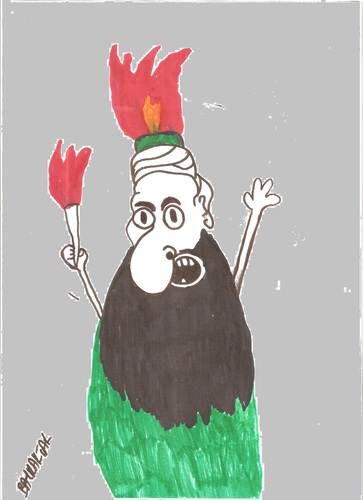 Cartoon: Sivas 93 (medium) by Seydi Ahmet BAYRAKTAR tagged sivas,93