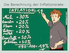 Cartoon: Inflation (small) by andreascartoon tagged geld,teuer,teuerung,wert,mathe