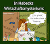 Cartoon: Wumms und Tinnitus (small) by andreascartoon tagged minister,bund,politik,habeck,wirtschaftsministerium,robert,mitarbeiter,grün