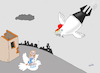 Cartoon: Bomb (small) by Tarasenko  Valeri tagged bomb,iran,war,aggression,ruins