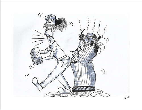 Cartoon: Education (medium) by sally cartoonist tagged education