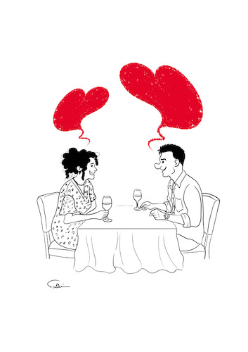 Cartoon: Love Forever (medium) by sally cartoonist tagged love,couple,twain,friendship,dating,marriage,relationship,wedding,family,newspapers,magazines,love,couple,twain,friendship,dating,marriage,relationship,wedding,family,newspapers,magazines