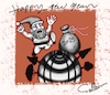 Cartoon: New Year (small) by sally cartoonist tagged new,year