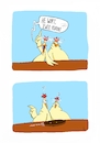 Cartoon: Kneipengeschichten Nr.1 (small) by Toonster tagged huhn,hühner,kneipe,korn,betrunken,federvieh,alkohol,trinken,sauftour
