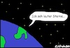 Cartoon: Sterne... (small) by Stümper tagged sterne,weltall,erde