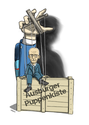 Cartoon: Die Ausbürger-Puppenkiste (medium) by SandraNabbefeld tagged cartoon,cartoonist,cartoonistin,humor,satire,innenpolitik,wahl2025,bundestag,puppentheater,cdu,afd,ausbürgerung,doppeltestaatsbürgerschaft,staatsbürgerschaft,puppen,marionette,verführen,sandranabbefeld,nabbefeld,nabbefeldcartoon,cartoonlobby,rheinischehumorverwaltung,cartoon,cartoonist,cartoonistin,humor,satire,innenpolitik,wahl2025,bundestag,puppentheater,cdu,afd,ausbürgerung,doppeltestaatsbürgerschaft,staatsbürgerschaft,puppen,marionette,verführen,sandranabbefeld,nabbefeld,nabbefeldcartoon,cartoonlobby,rheinischehumorverwaltung