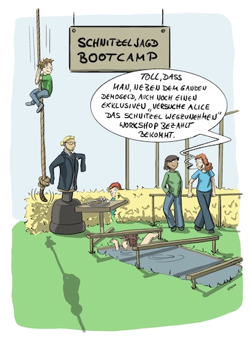 Schnitzeljagd-Bootcamp