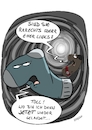 Cartoon: Tag der verlorenen Socke (small) by SandraNabbefeld tagged cartoon,humor,komik,komisch,absurd,satire,socke,socken,rechts,links,verloren,abfluss,abflussrohr,rechte,sandranabbefeld,nabbefeld,nabbefeldcartoon,cartoonlobby,rheinischehumorverwaltung