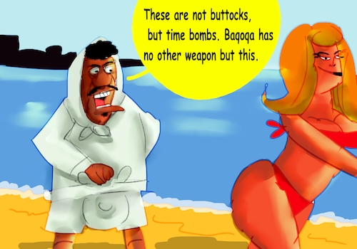 Cartoon: BAQOQA (medium) by sal tagged cartoon