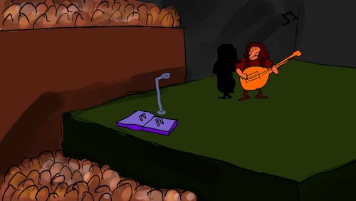 Cartoon: THE PARTYS SONG (medium) by sal tagged cartoon,animatic