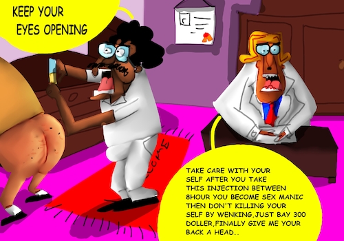 Cartoon: DR SMILE FARTOV (medium) by sal tagged cartoon