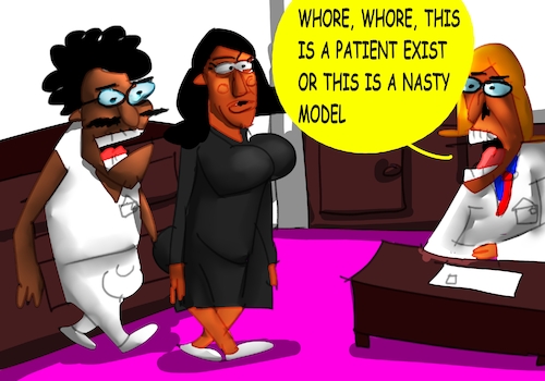 Cartoon: DR SMILE FARTOV (medium) by sal tagged cartoon