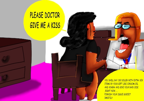 Cartoon: DR SMILE FARTOV (medium) by sal tagged cartoon