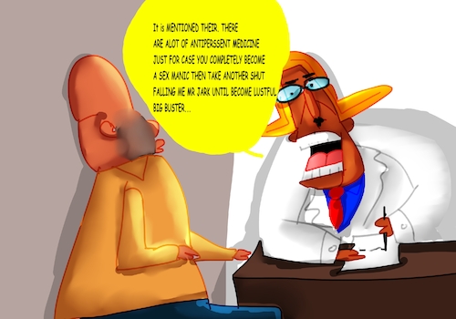 Cartoon: DR SMILE FARTOV (medium) by sal tagged cartoon