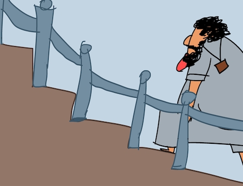 Cartoon: THE DISASTERS (medium) by sal tagged cartoon