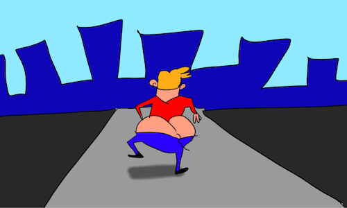 Cartoon: The kosh kosh dance part3 (medium) by sal tagged comic,cartoon,kosh,dance