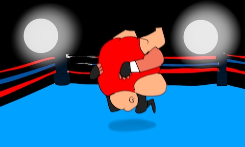 Cartoon: UNDERTAKER ANIMATIC (medium) by sal tagged cartoon,undertaker,wrestling