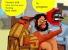 Cartoon: BLACK MEAT (small) by sal tagged cartoon