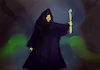 Cartoon: SIR AZREAL THE ANGEL OF DEATH (small) by sal tagged cartoon
