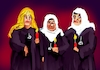 Cartoon: THE BLACK BAD WATCHES (small) by sal tagged cartoon