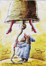 Cartoon: Dirigieren (small) by Siminoga Vadim tagged kirchenglockenturm,versuchung,frauen,lieben,fleisch