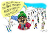 Cartoon: Pisswitz Nr.1 (small) by pefka tagged urin,pissen,ski,rennen,hang,piste