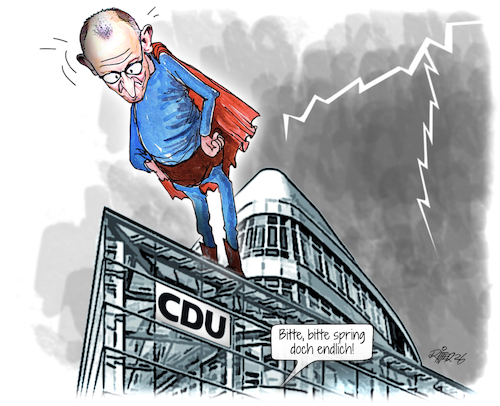 Cartoon: Batman (medium) by Ritter-Cartoons tagged landtagswahl,in,sachsen,anhalt,pressekarikaturen,und,cartoons,von,berthold,ritter,landtagswahl,in,sachsen,anhalt,pressekarikaturen,und,cartoons,von,berthold,ritter