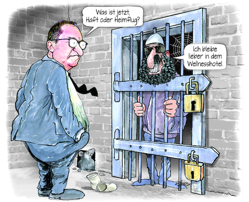 Cartoon: CSU-Migrationspolitik (medium) by Ritter-Cartoons tagged dobrindts,migrationspolitik,dobrindts,migrationspolitik