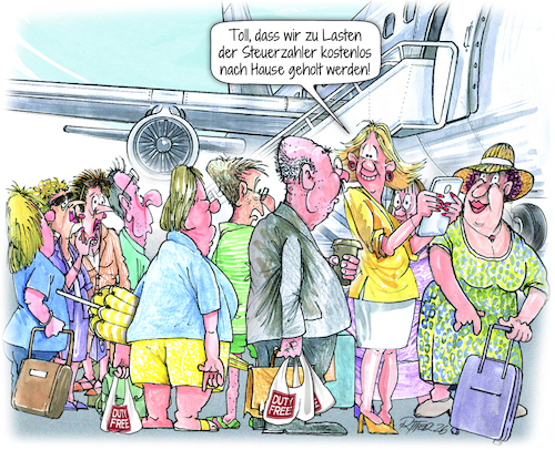 Deutsche Wohlstandsbürger