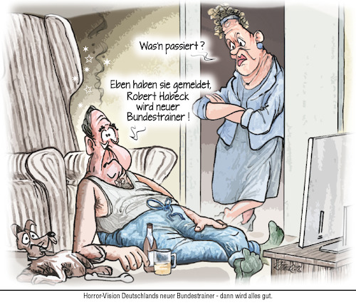 Cartoon: DFB-Desaster (medium) by Ritter-Cartoons tagged fußball