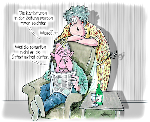 Karikaturen (medium) Cartoon: Karikaturen (medium) by Ritter-Cartoons tagged meinungsfreiheit,medien,zensurritter,cartoons,pressekarikatur,berthold,ritter,karikatur,pressezeichnung,meinungsfreiheit,medien,zensurritter,cartoons,pressekarikatur,berthold,ritter,karikatur,pressezeichnung