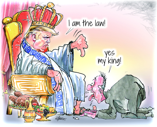King Donald Trump King Donald Trump