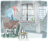 Cartoon: Abgeschoben (small) by Ritter-Cartoons tagged seniorenheime,einsamkeit,pressekarikaturen,und,cartoons,von,berthold,ritter,facebook,seite,ritterkarikaturen