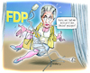 Cartoon: FDP (small) by Ritter-Cartoons tagged fdp,parteitag,pressekarikaturen,und,cartoons,von,berthold,ritter,facebook,seite,ritterkarikaturen